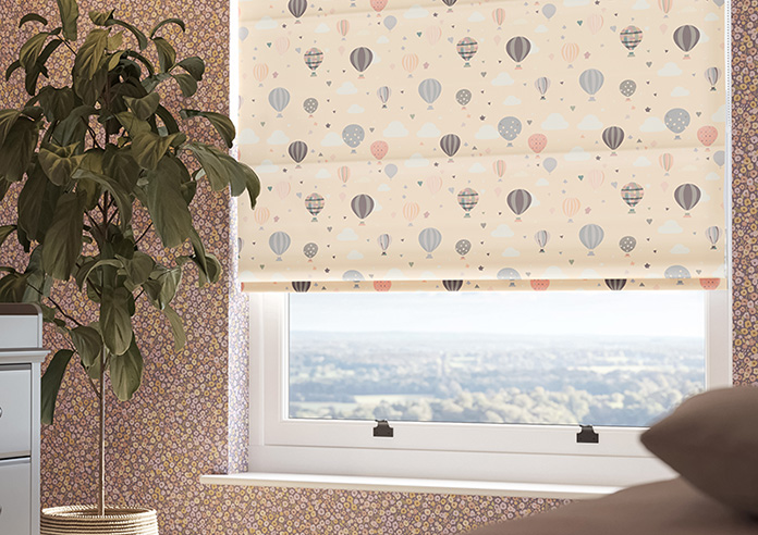 Balloon Festival, Soft Cream - Roman Blind - Image 5